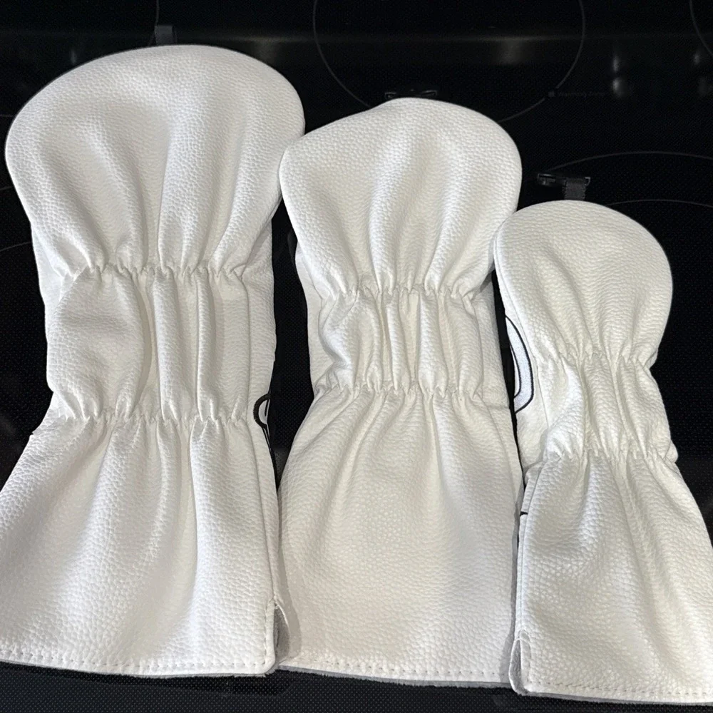 SET of THREE (3) Driver,‎ Fairway Wood, Hybrid Club HEAD COVERS * NEW D9